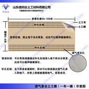 德旭達新品透氣復(fù)合土工膜